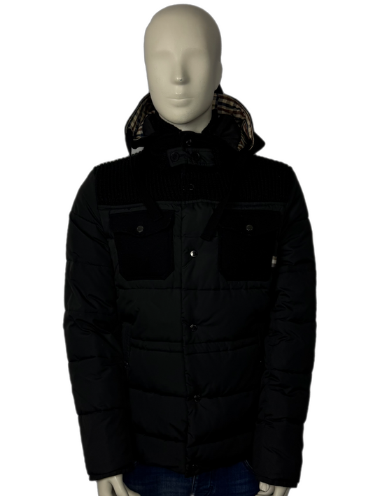 Aquascutum Black Down Coat Size Large (L)
