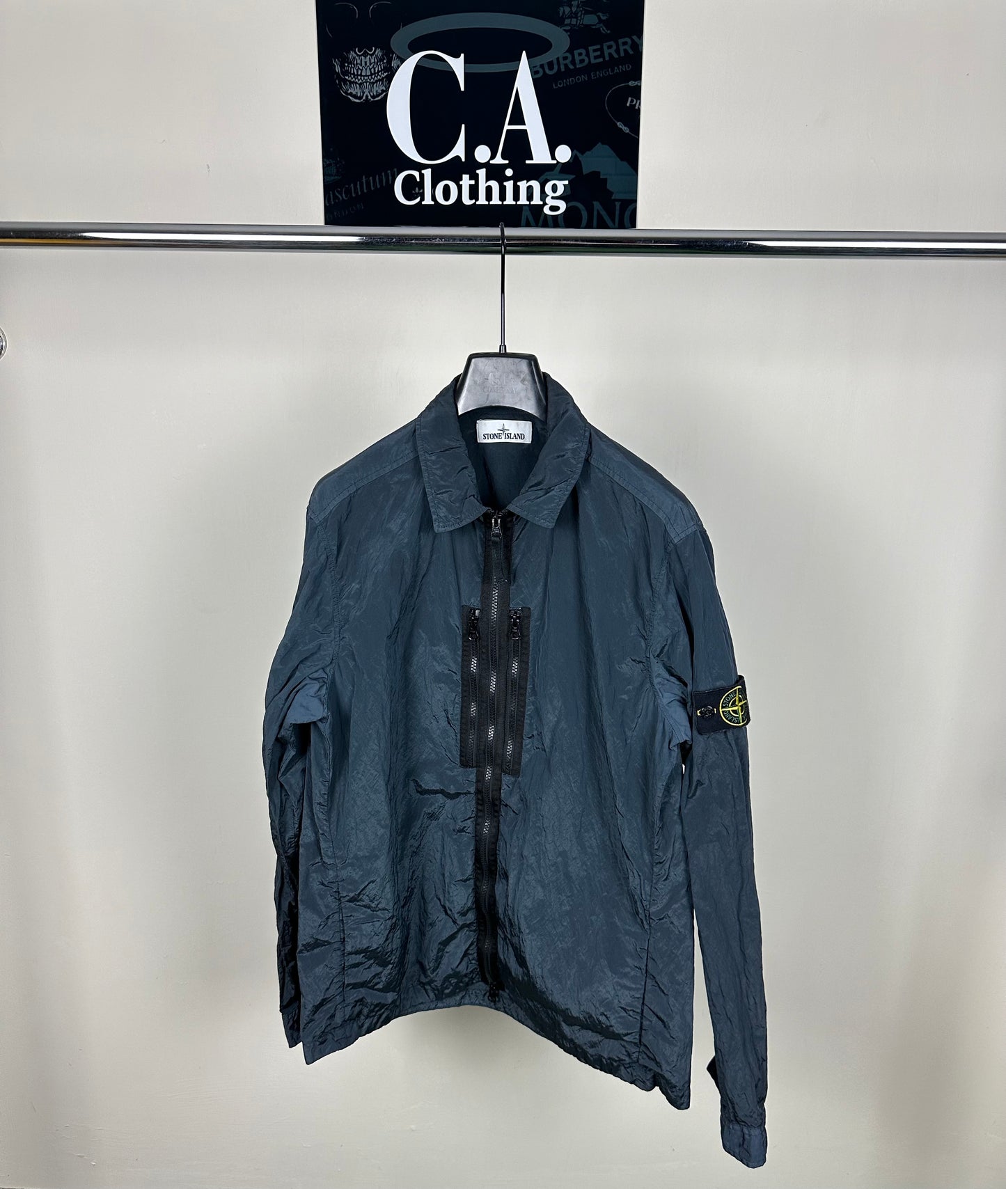 Stone Island Nylon Metal Overshirt Size (XL)