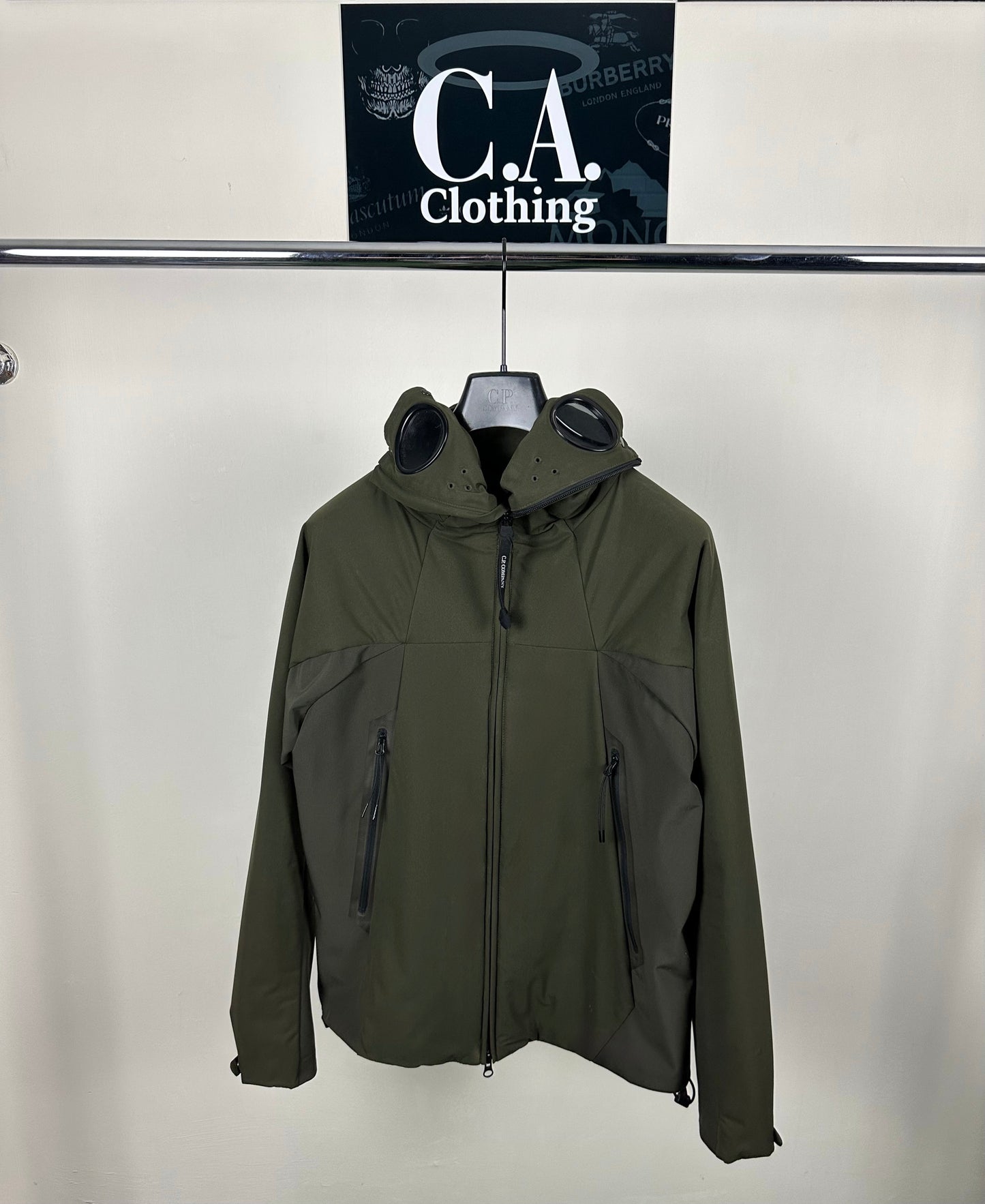 CP Company Pro Tek Goggle Explorer Jacket Size Medium (M)