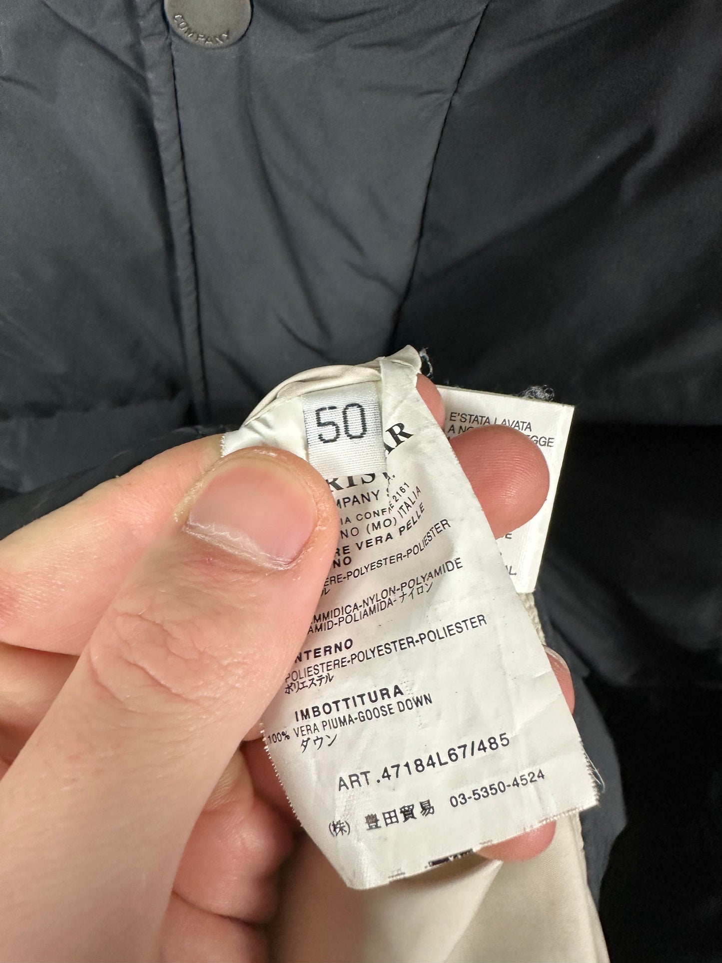 CP Company Piuma Doca Down Coat Size (L)