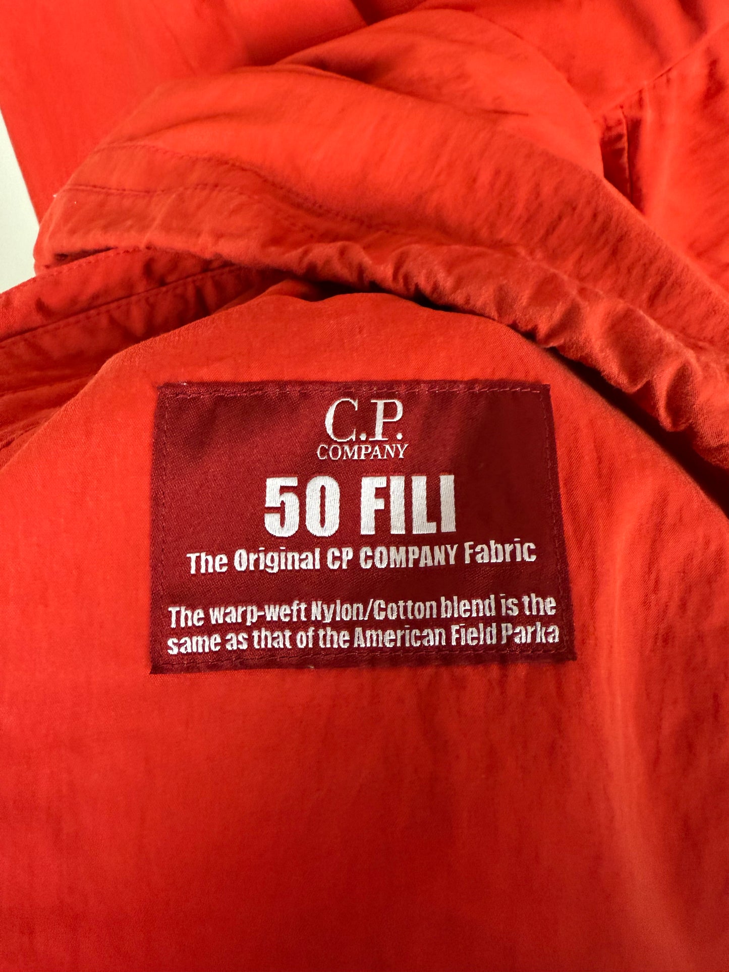 CP Company 50 Fili Lens Jacket size (2XL) Fits (XL)