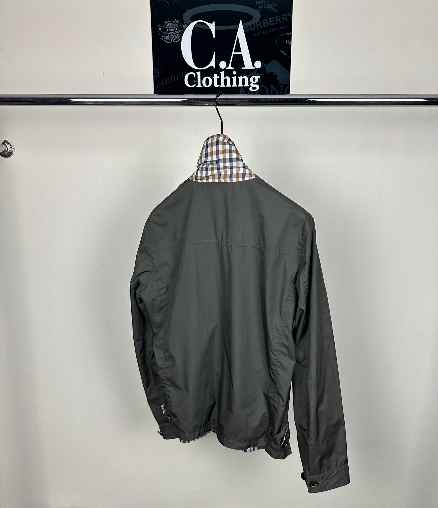 Aquascutum Reversible Jacket Size Medium (M)
