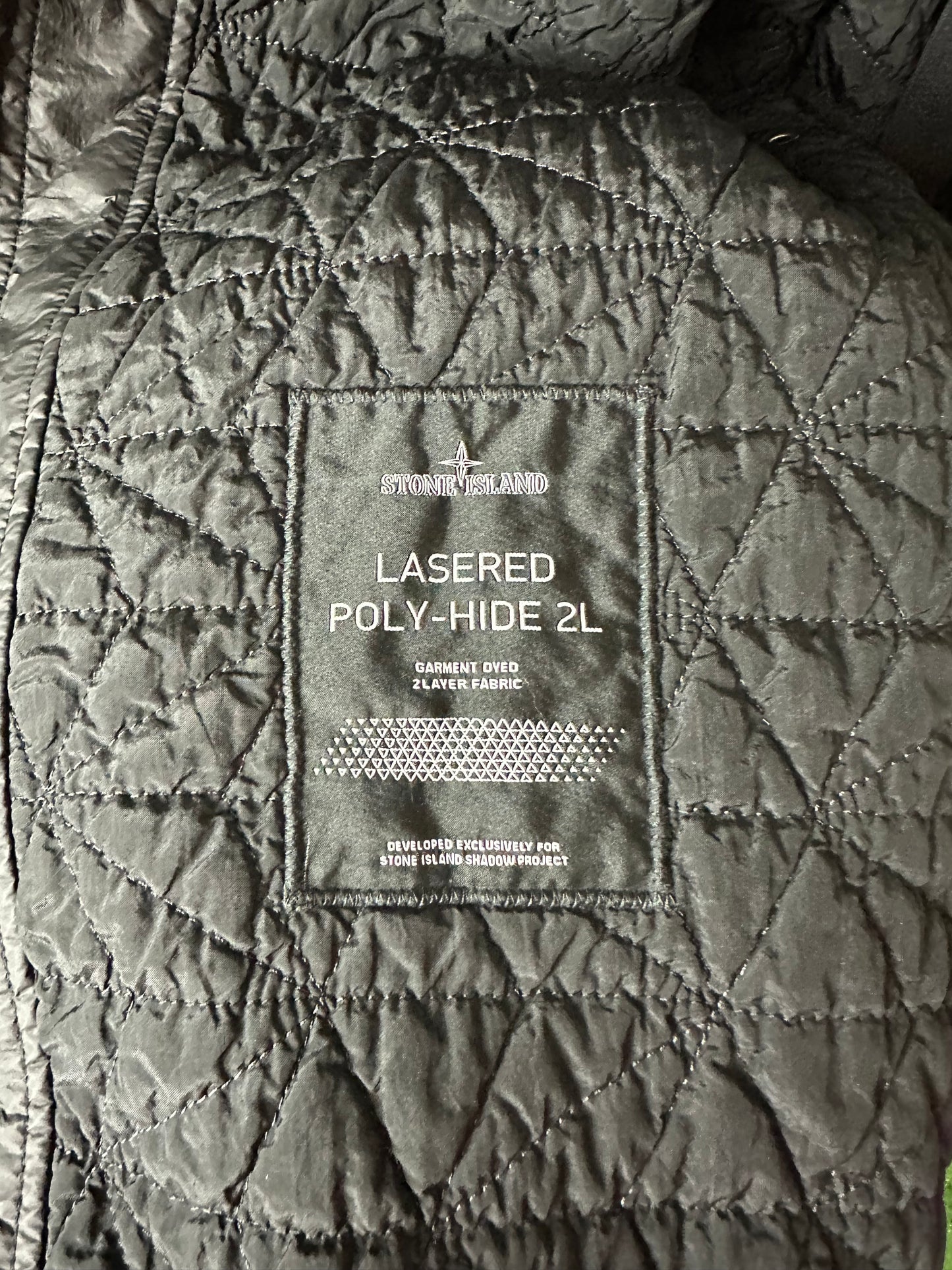 Stone Island Shadow Project Lasered Poly-Hide 2L Coat (M) Fits (L)