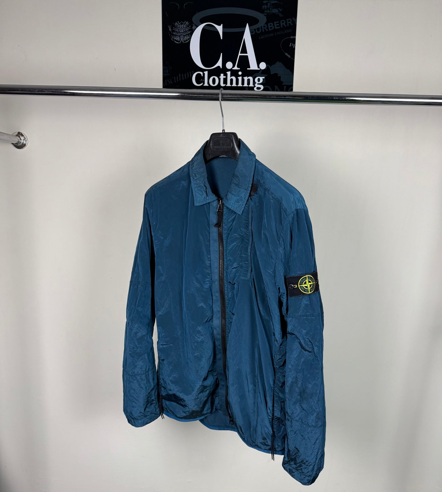Stone Island Nylon Metal Overshirt (L)