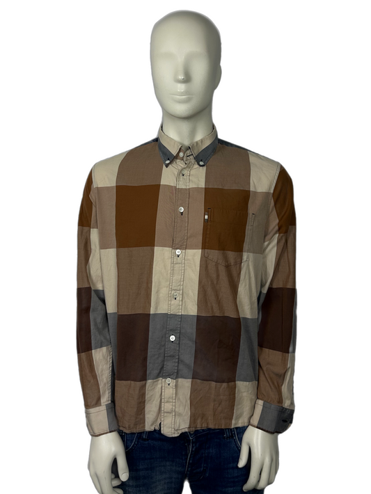 Aquascutum Check Shirt Size Large (L)
