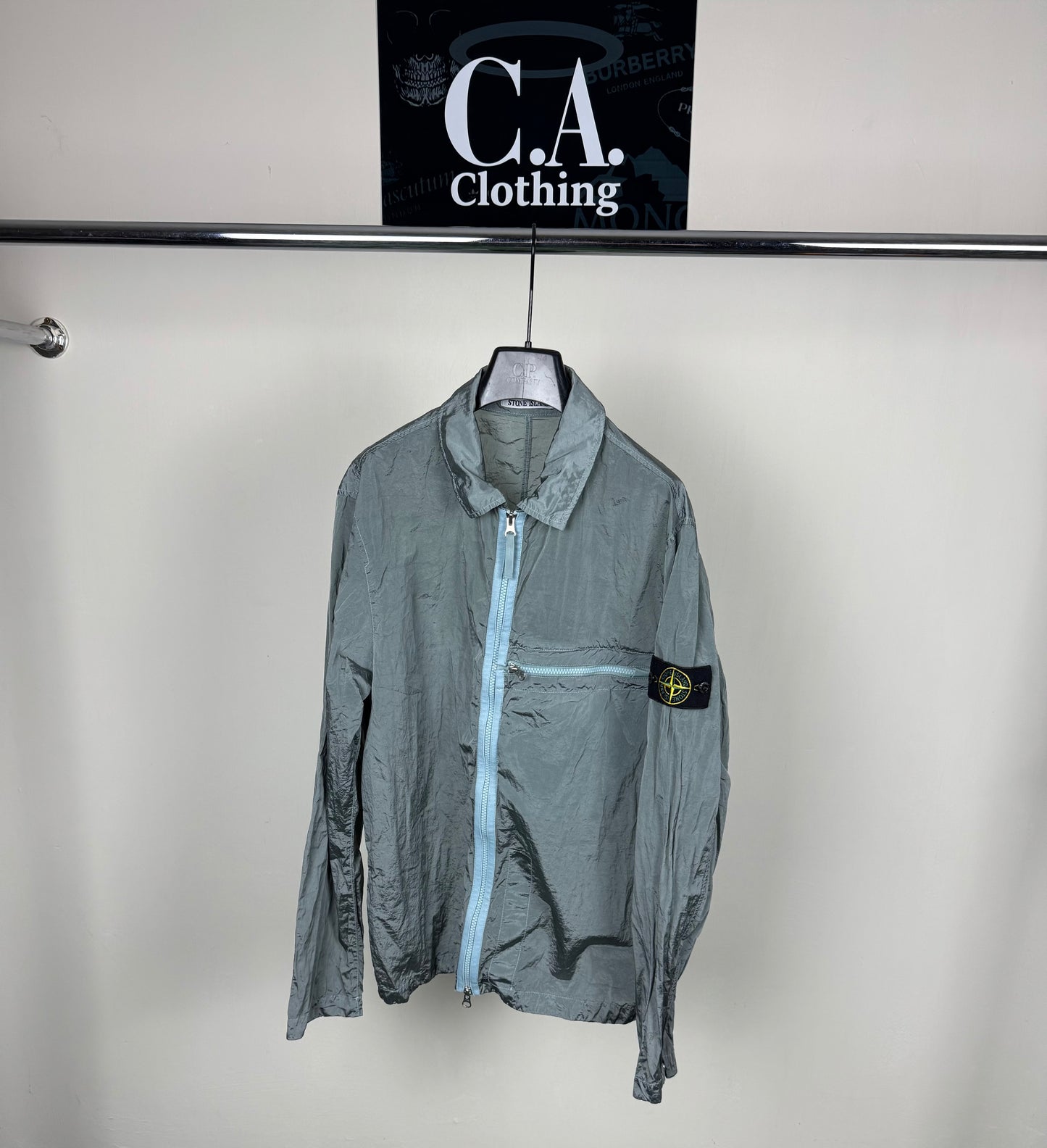 Stone Island Nylon Metal Overshirt (L)