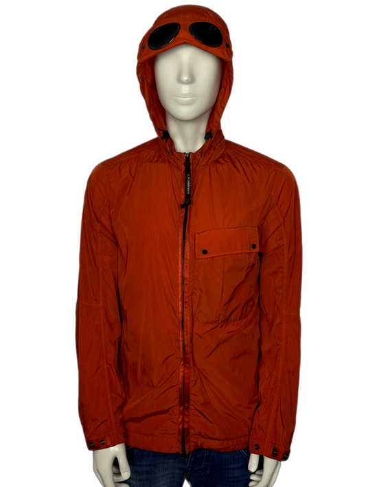 CP Company Orange Chrome Goggle Jacket Size (L)
