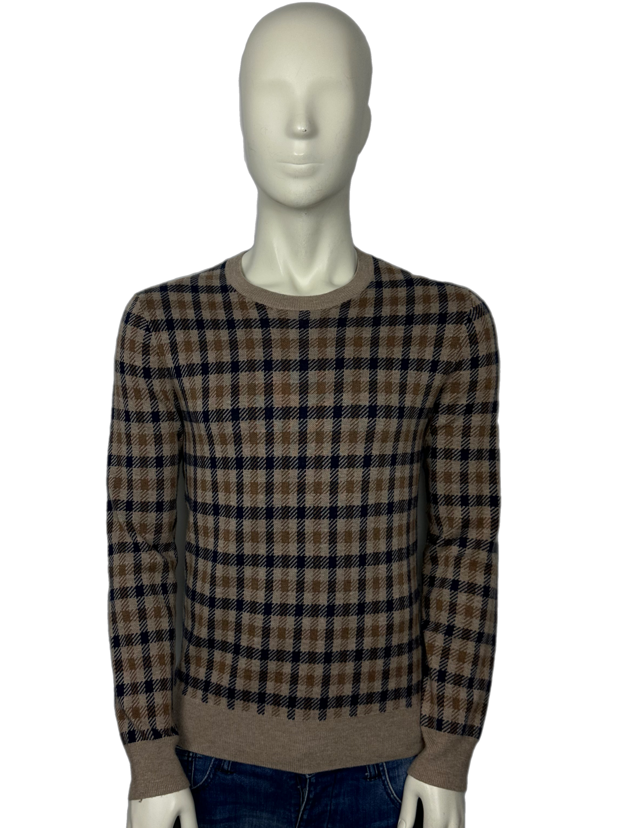 Aquascutum Full Check Jumper Small (S) - Main Image