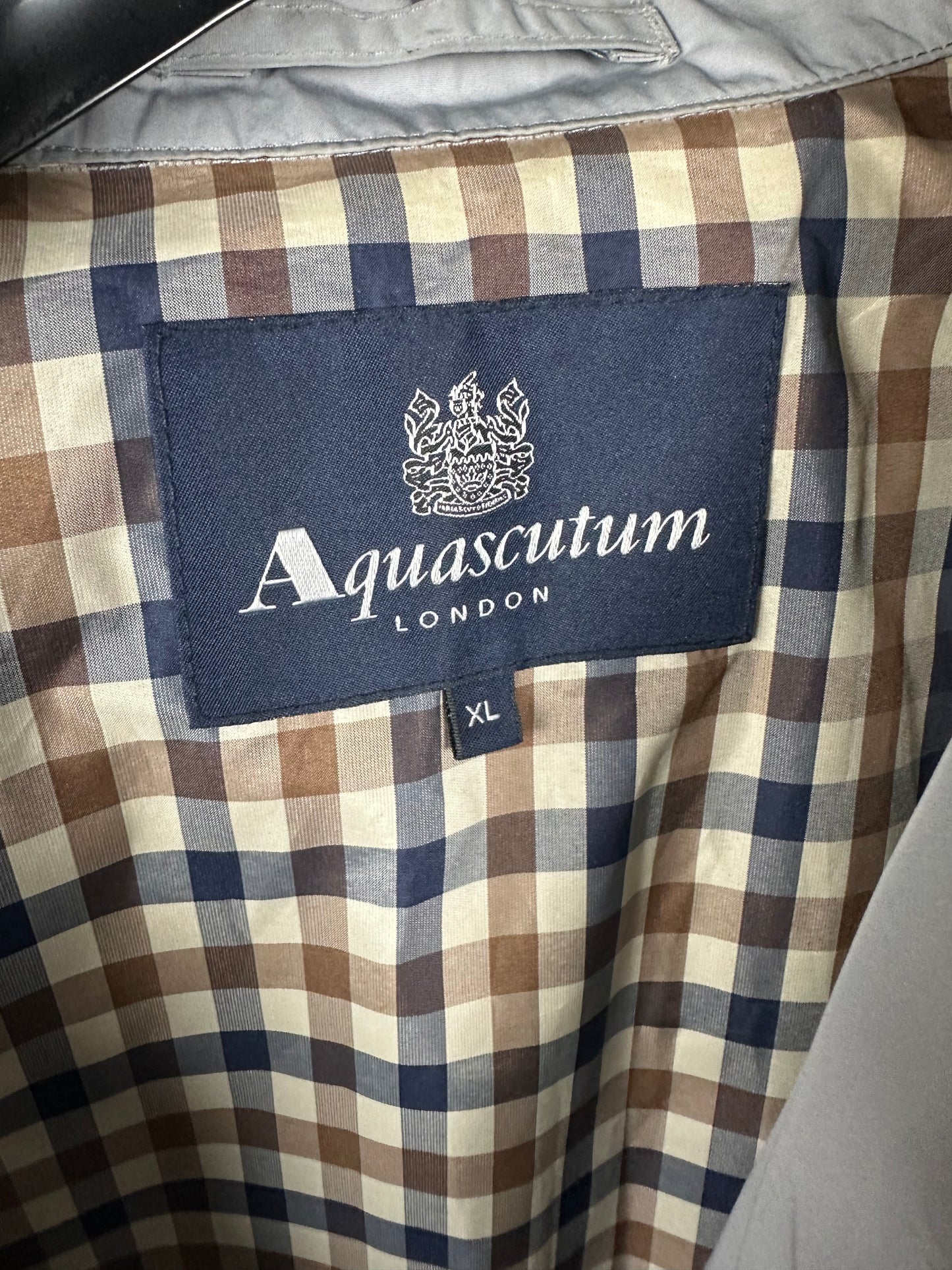 Aquascutum Silver Harrington Jacket Size (XL)
