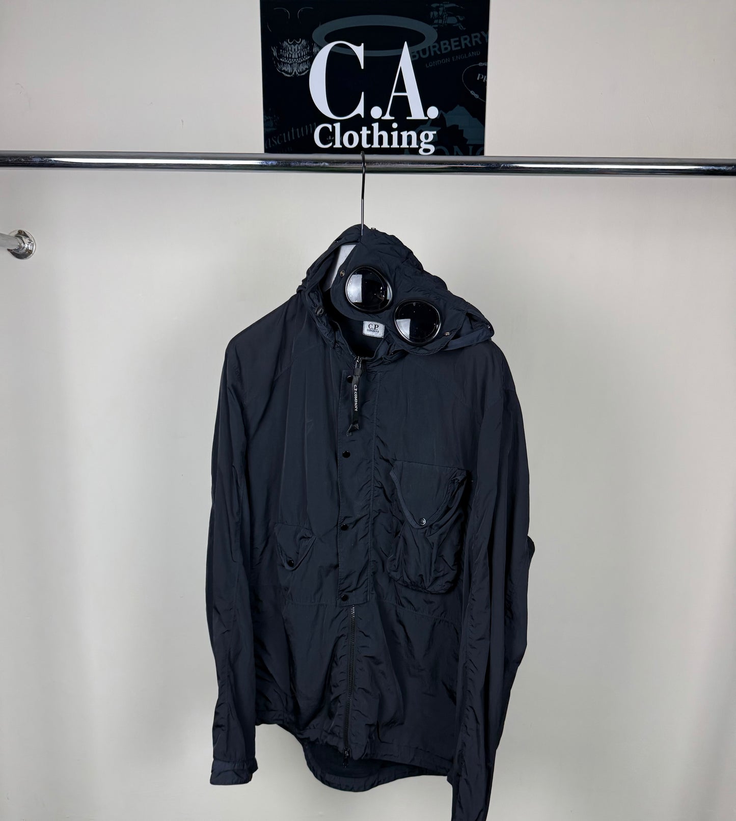 CP Company Chrome Goggle Jacket (2XL)
