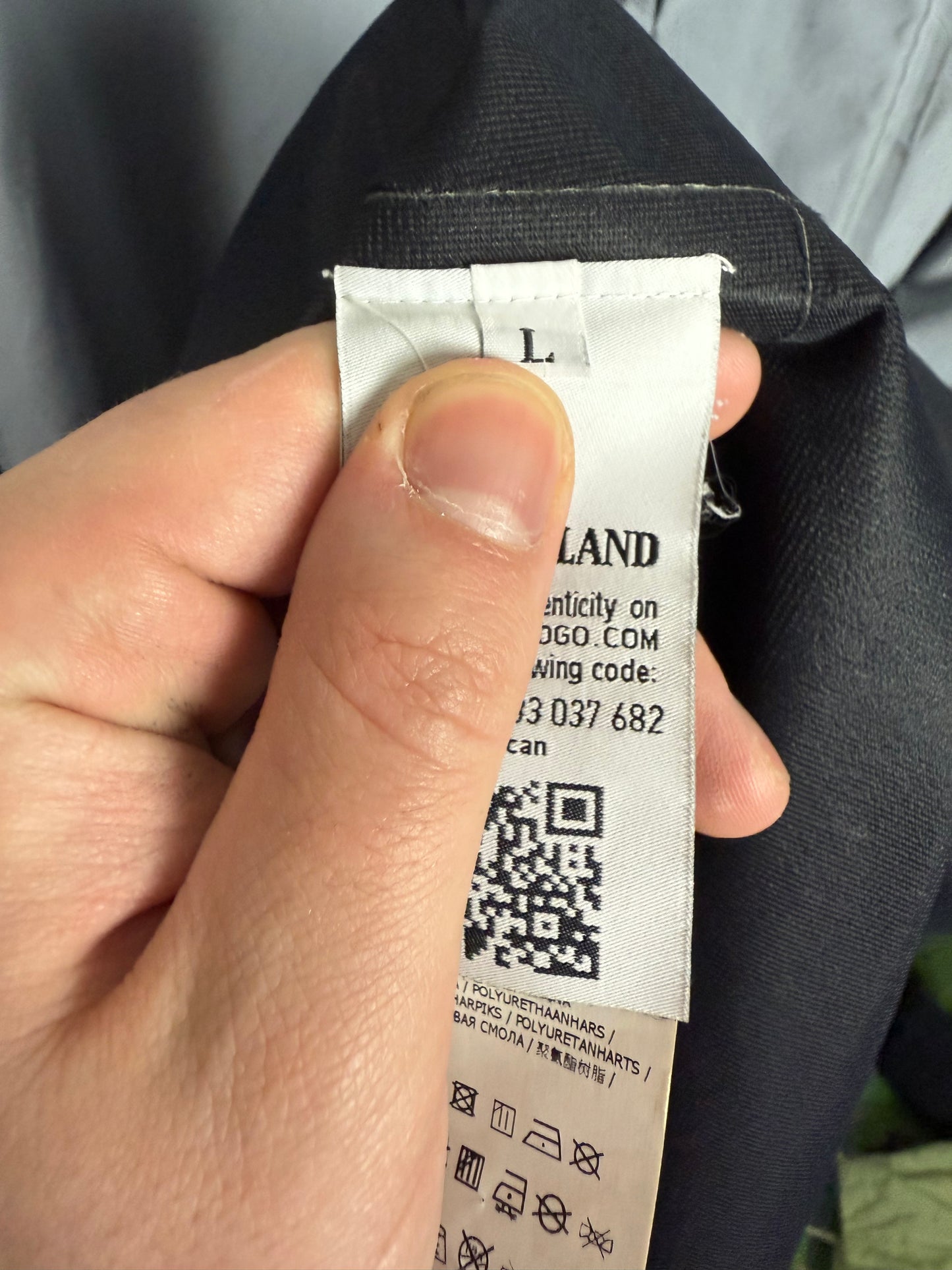 Stone Island Tank Shield Trench Coat Size (L)