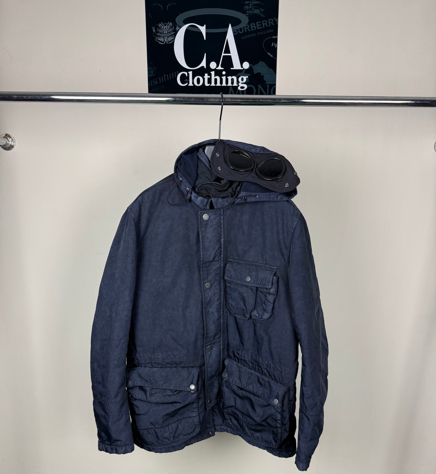 CP Company Goggle Down Coat (XL)