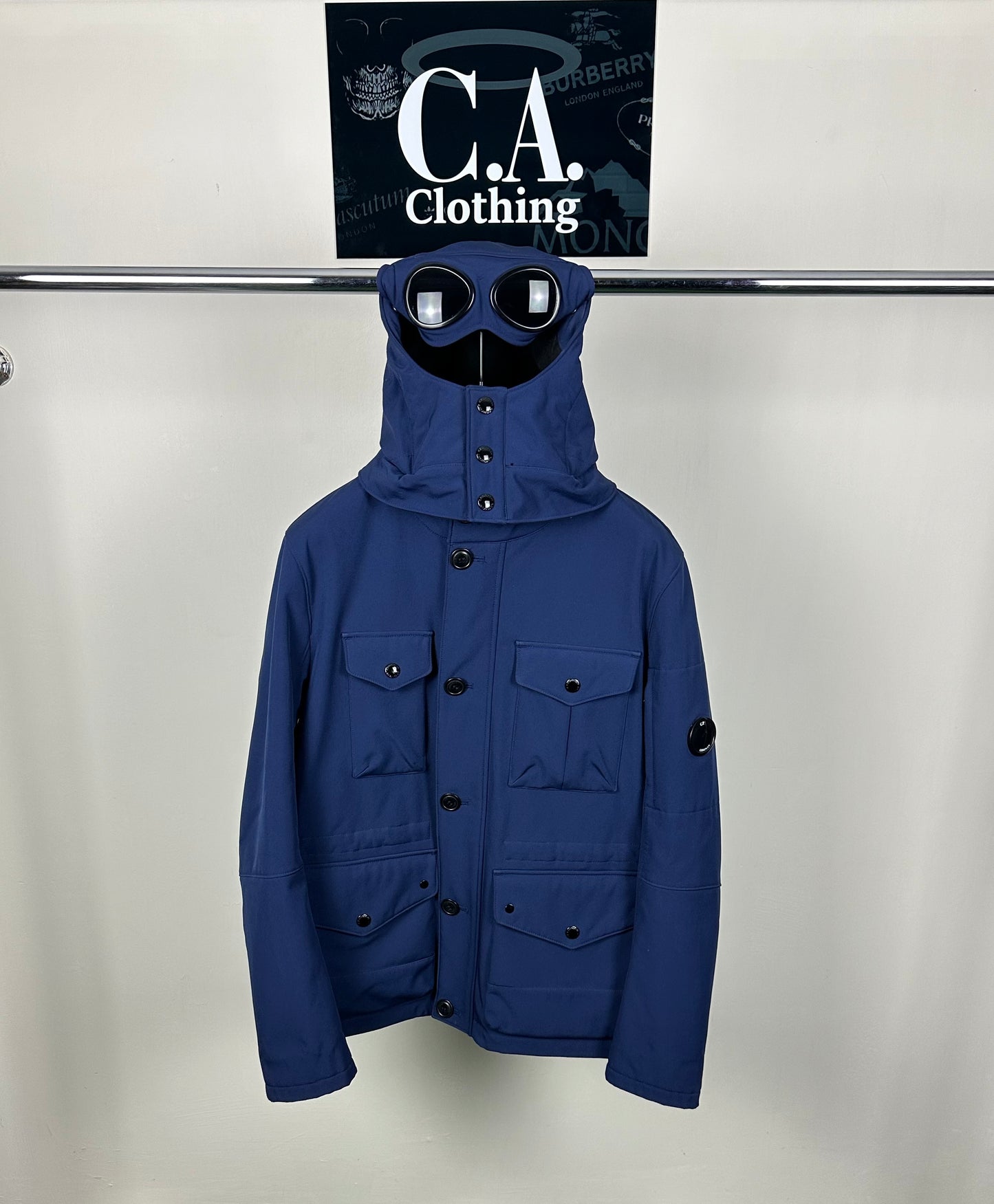 CP Company Blue Lens and Goggle Jacket Size Large (L)