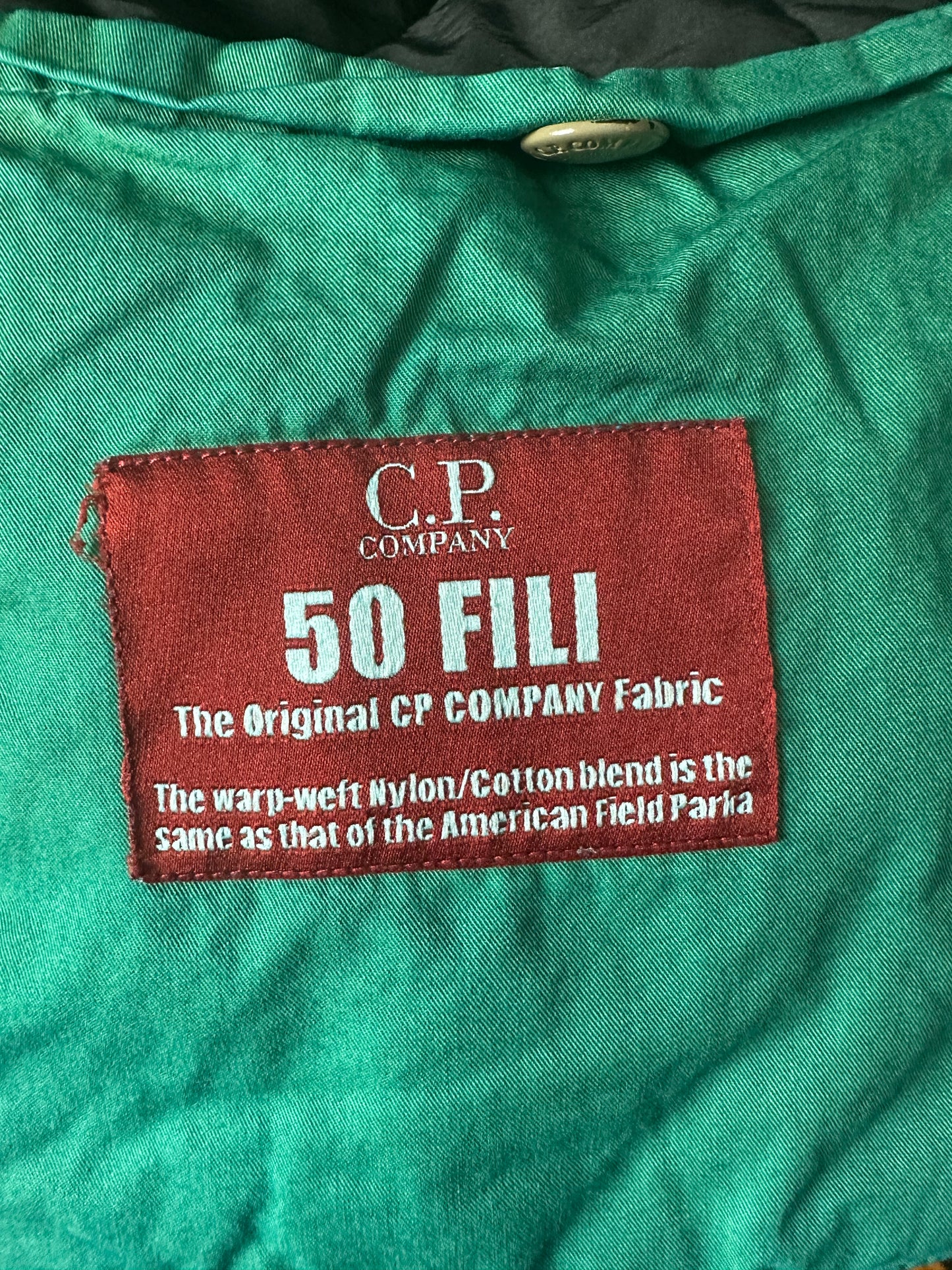 CP Company 50 Fili Padded Mille Goggle Jacket Size (L)