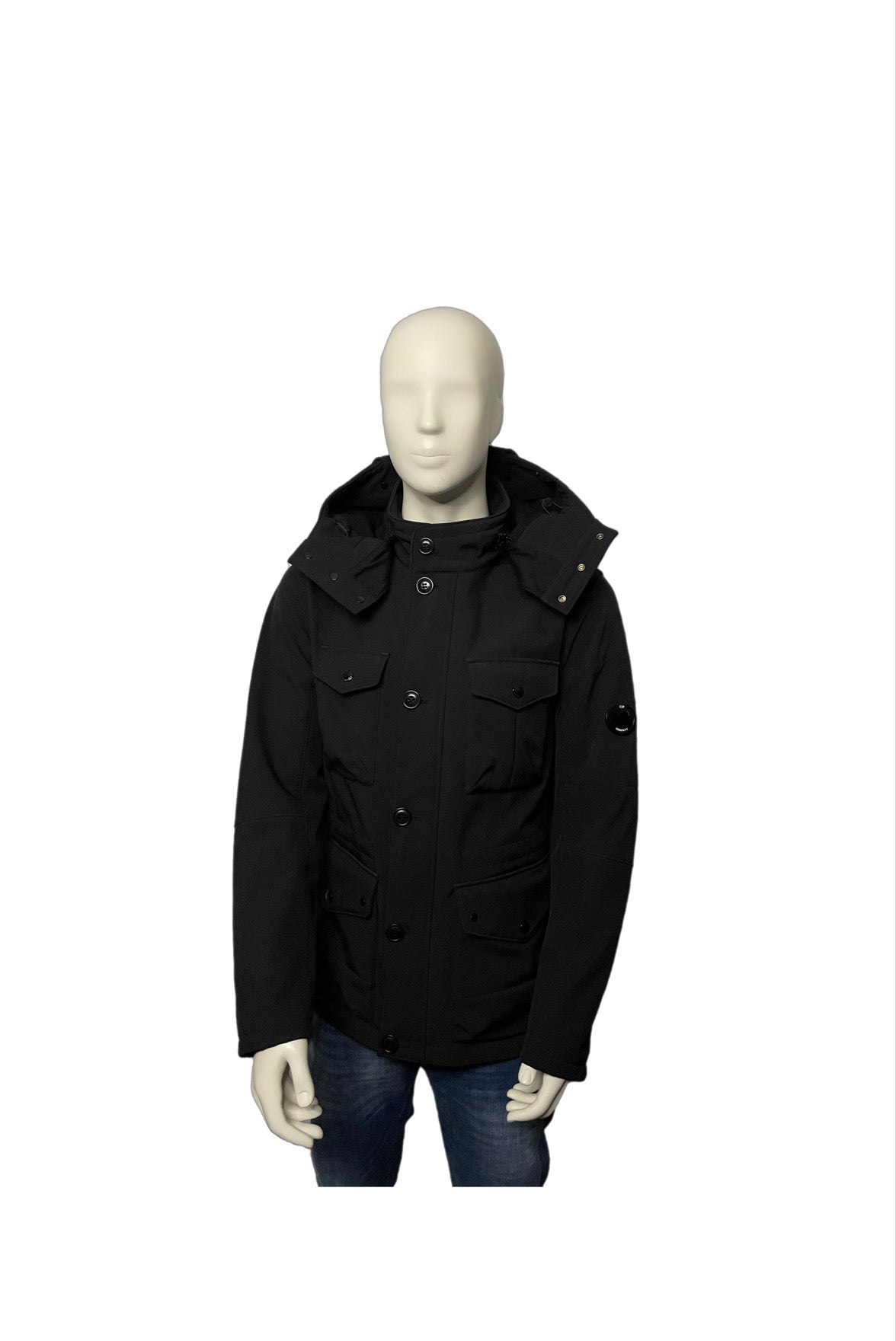 CP Company Black Lens and Goggle Jacket Size (L)