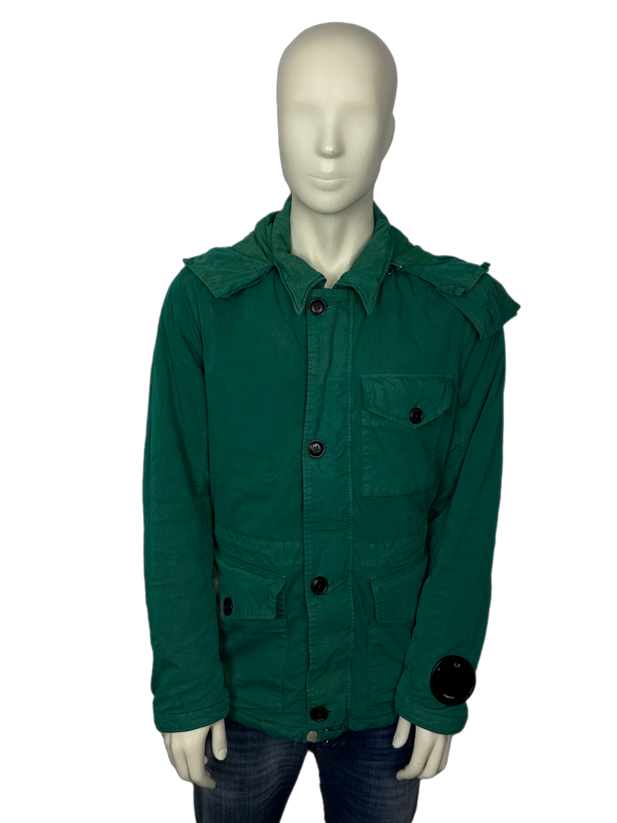 CP Company 50 Fili Padded Mille Goggle Jacket Size (L)