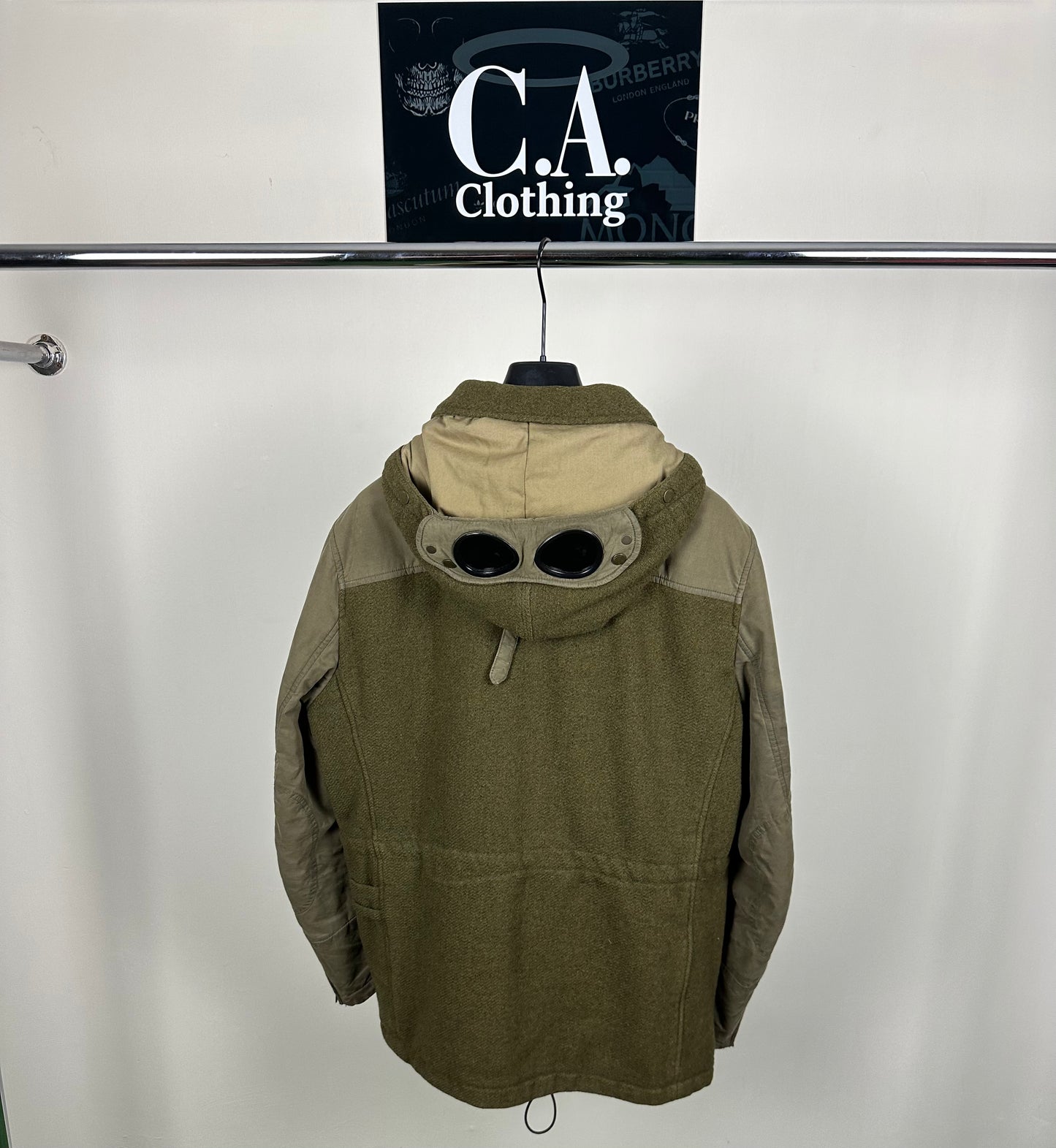 CP Company La Millie Goggle Coat size (XL)