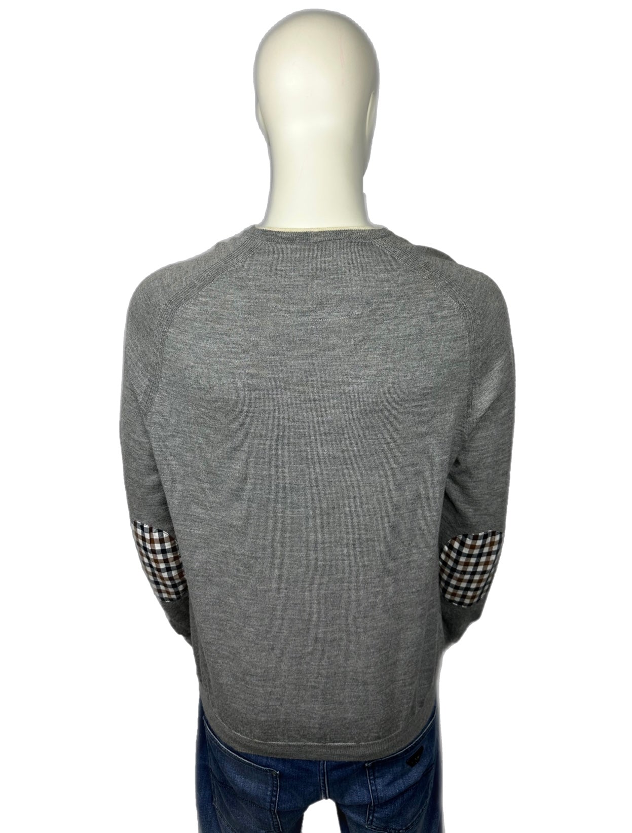 Aquascutum Grey Jumper Size Large (L)