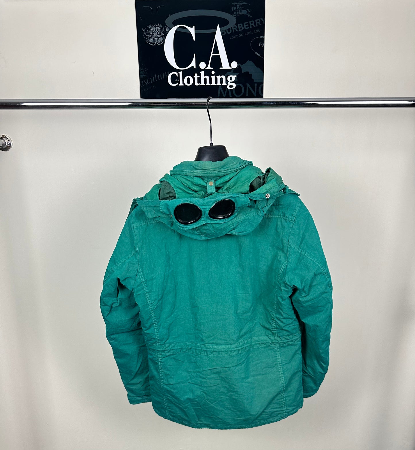 CP Company 50 Fili Padded Mille Goggle Jacket Size (L)