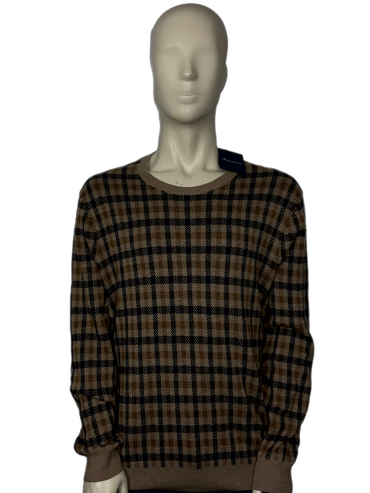 BNWTs Aquascutum Full Check Jumper (3XL)