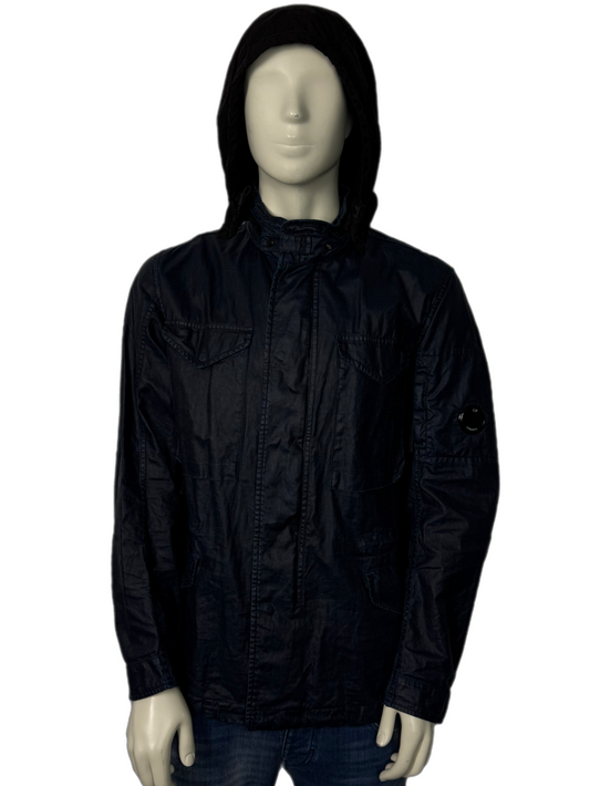 CP Company Lino Wax Lens Jacket Size (L)