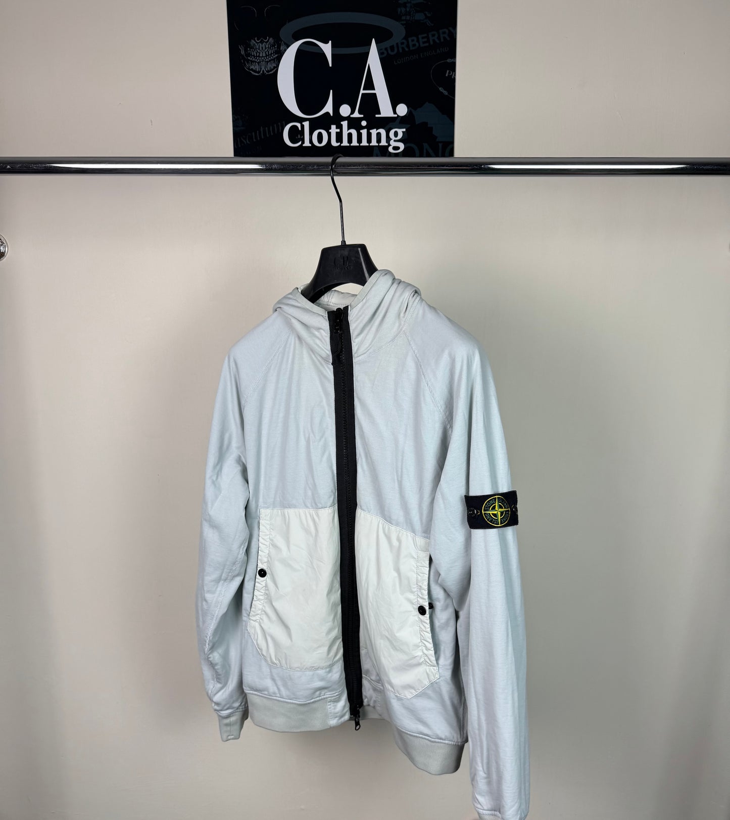 Stone Island Reversible Comfort Tech Composite Polartec Alpha Technology Jacket Size (L)
