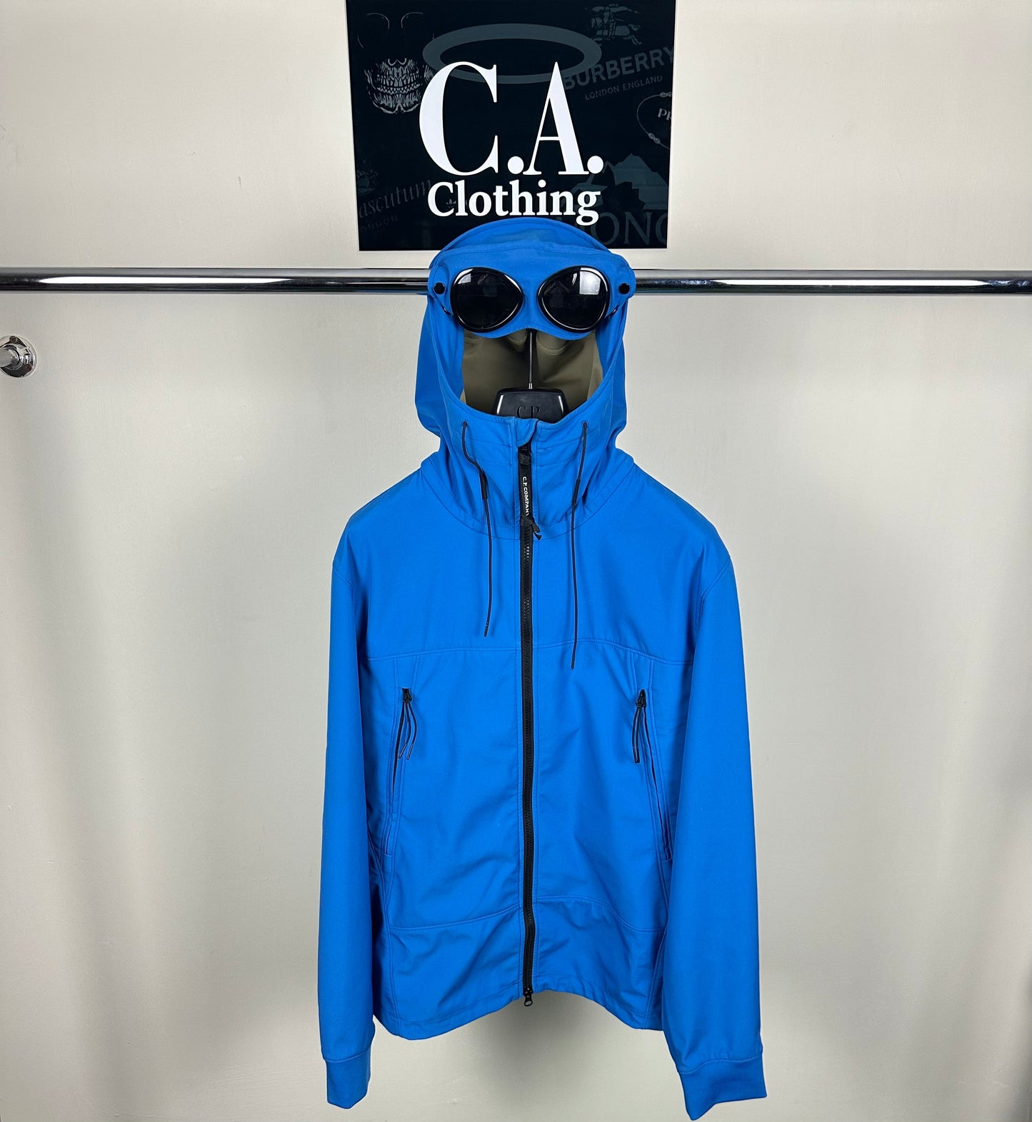 CP Company Blue Softshell Size (2XL) Fits (XL)