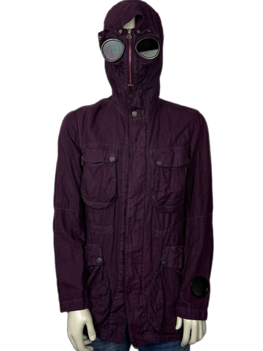 CP Company Lino Flax Goggle Explorer Mille Jacket Size (L)