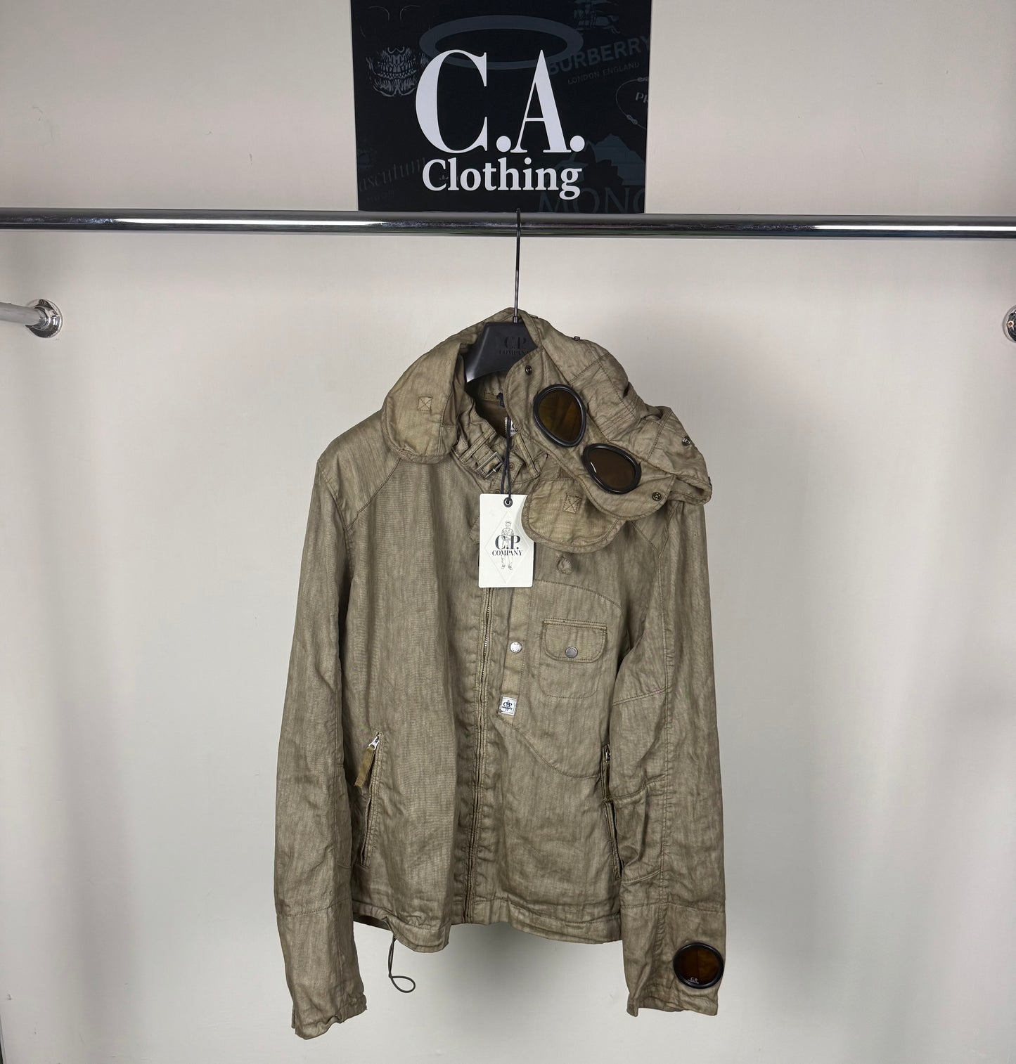 BNWTs CP Company Goggle and Watchviewer Jacket Size (XL)