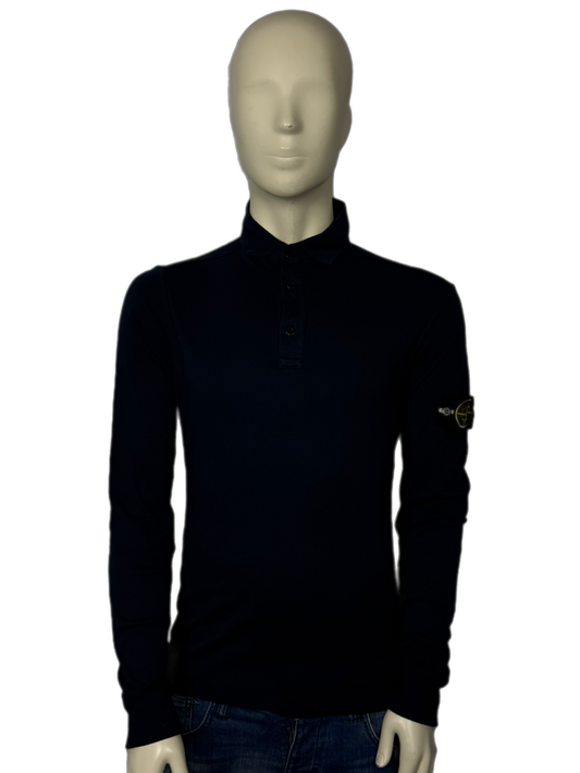Stone Island Badged Polo Shirt Size Medium (M)