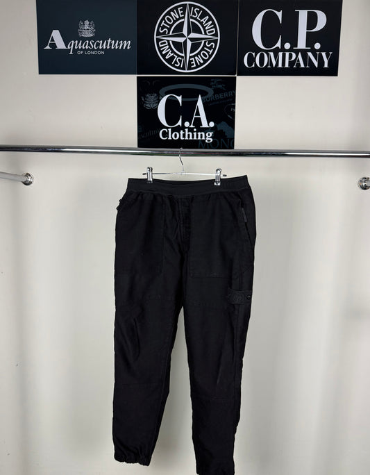 Stone Island Black Ghost Moleskin Cargo Bottoms 32W Regular fit (32/34)