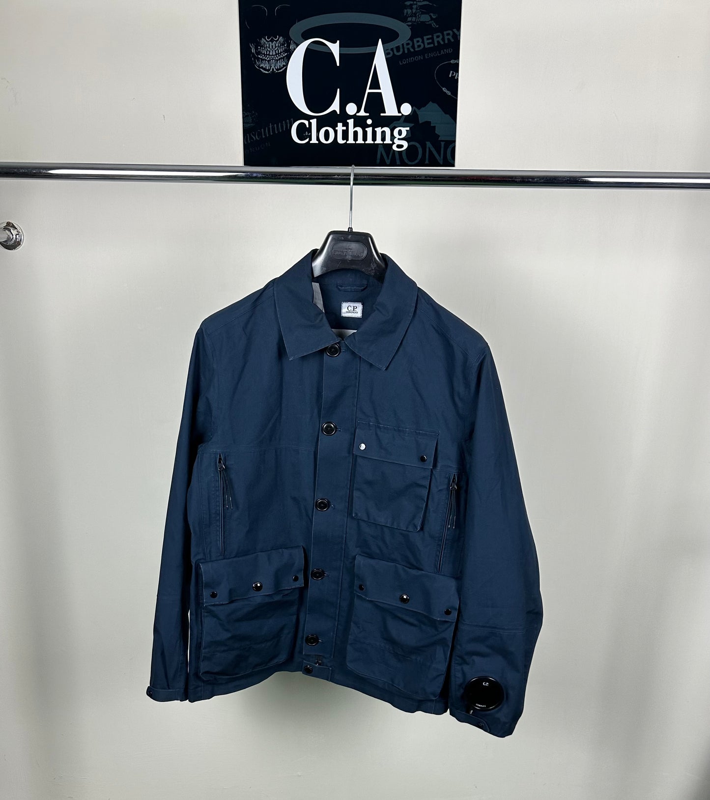 CP Company Black T-Mack Watchviewer Jacket Size (XL)