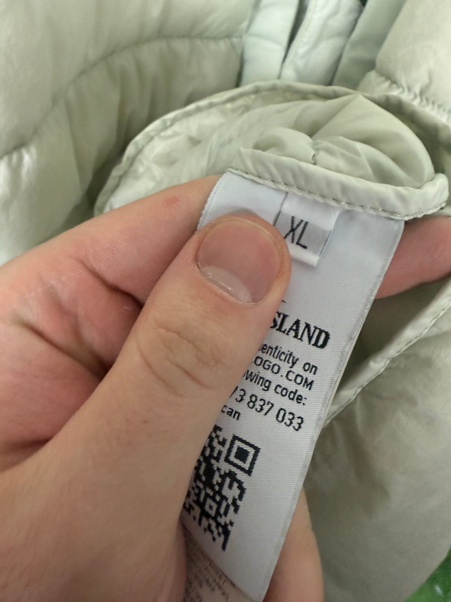 Stone Island Garment Dyed Micro Yarn Down Overshirt Size (XL)