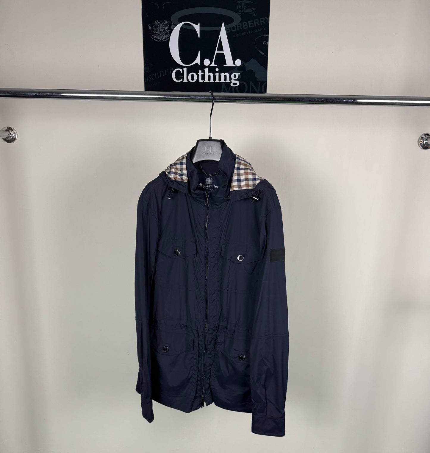 Aquascutum Navy Jacket Size (M)