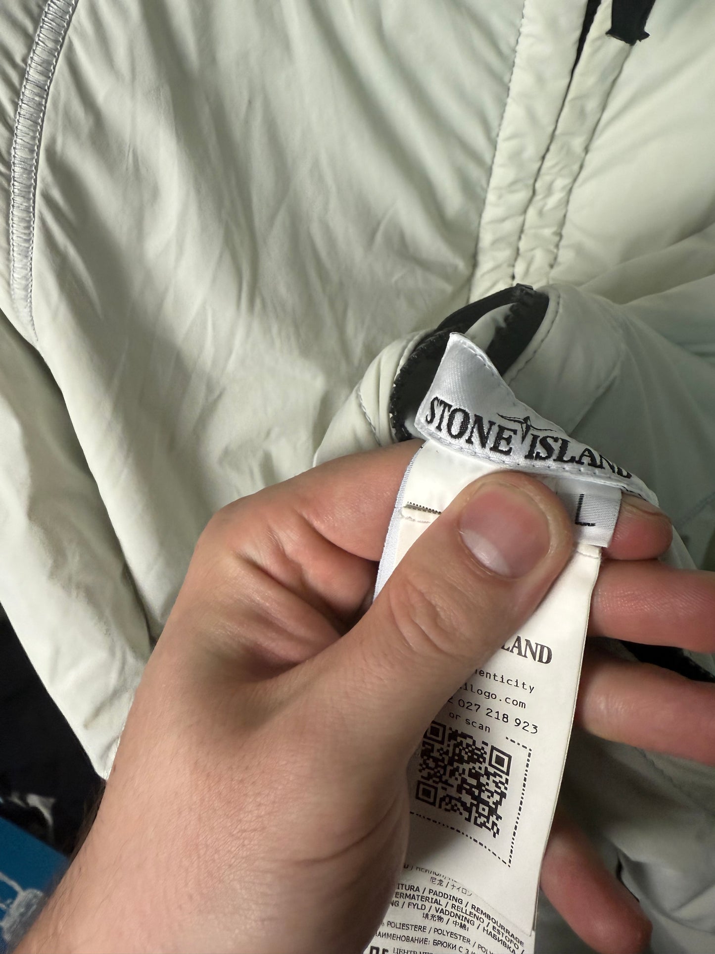 Stone Island Reversible Comfort Tech Composite Polartec Alpha Technology Jacket Size (L)