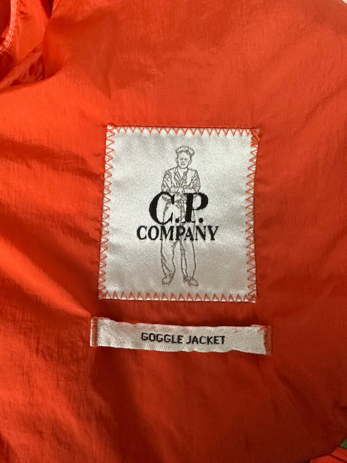 CP Company Orange Chrome Goggle Jacket Size Medium (M)
