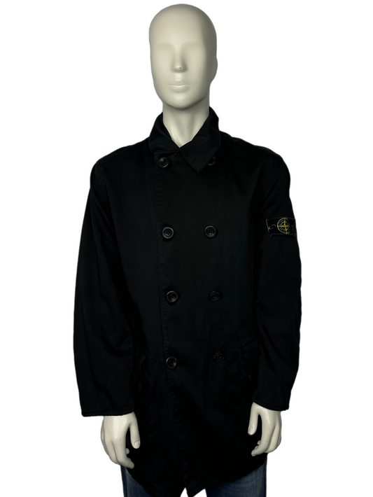 Stone Island AW 1998 Green Edge Peacoat Size (XL)