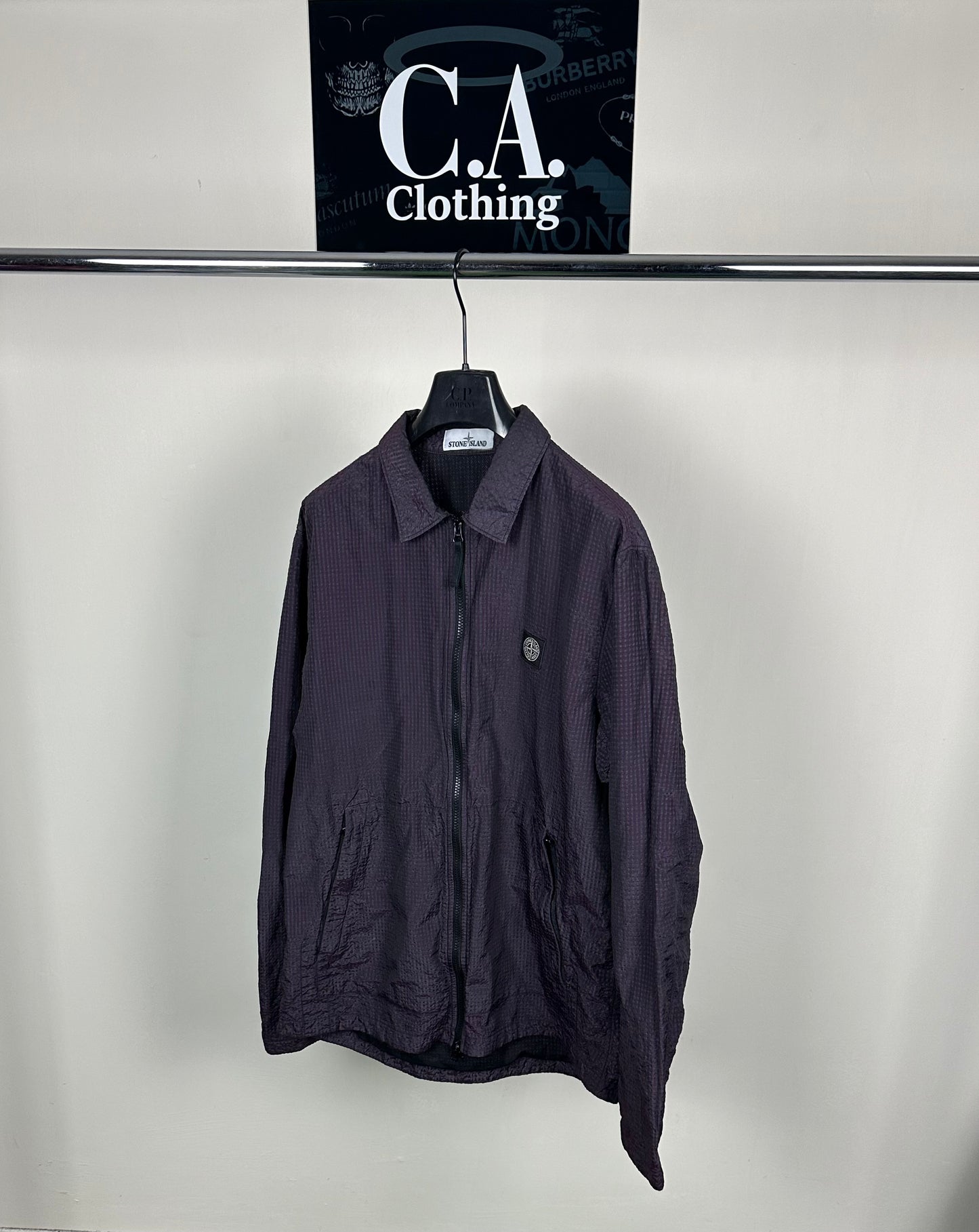 Stone Island Nylon Metal Overshirt (XL)