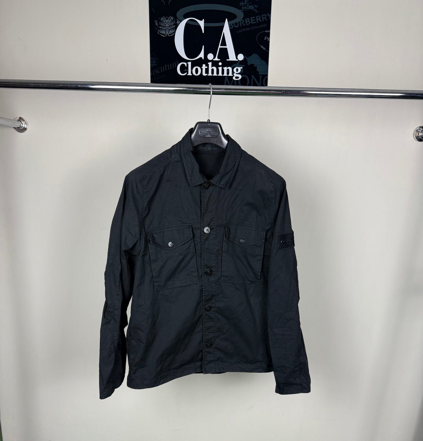 Stone Island Ghost Overshirt size Large (L)