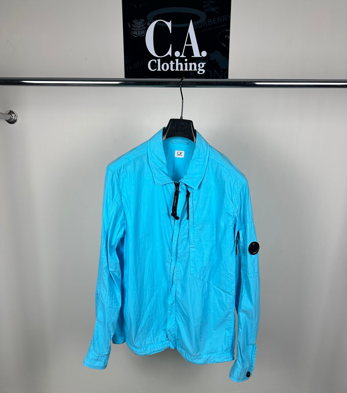 CP Company 50 Fili Lens Overshirt size (2XL) Fits (XL)