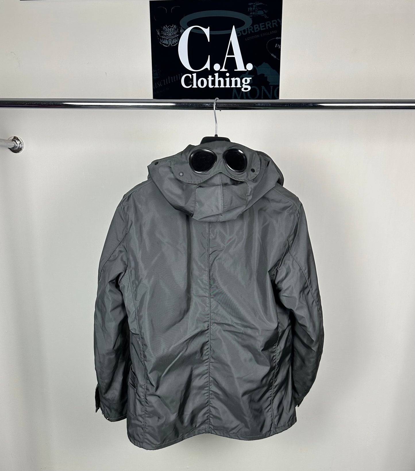 CP Company Dynafil La Mille Goggle Coat (XL)