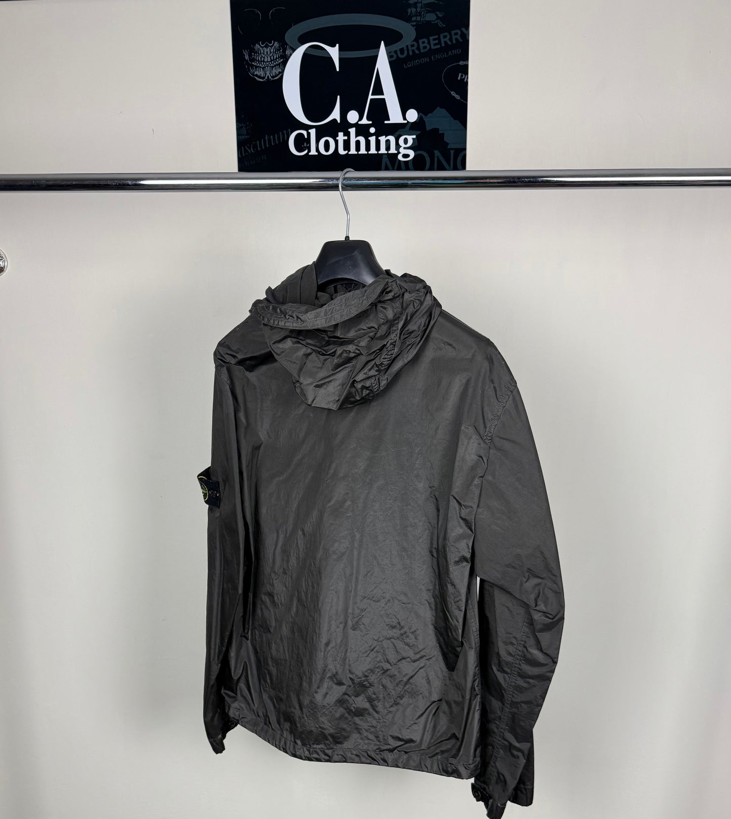 Stone Island Velvet Lined Shimmer Jacket Size (L)