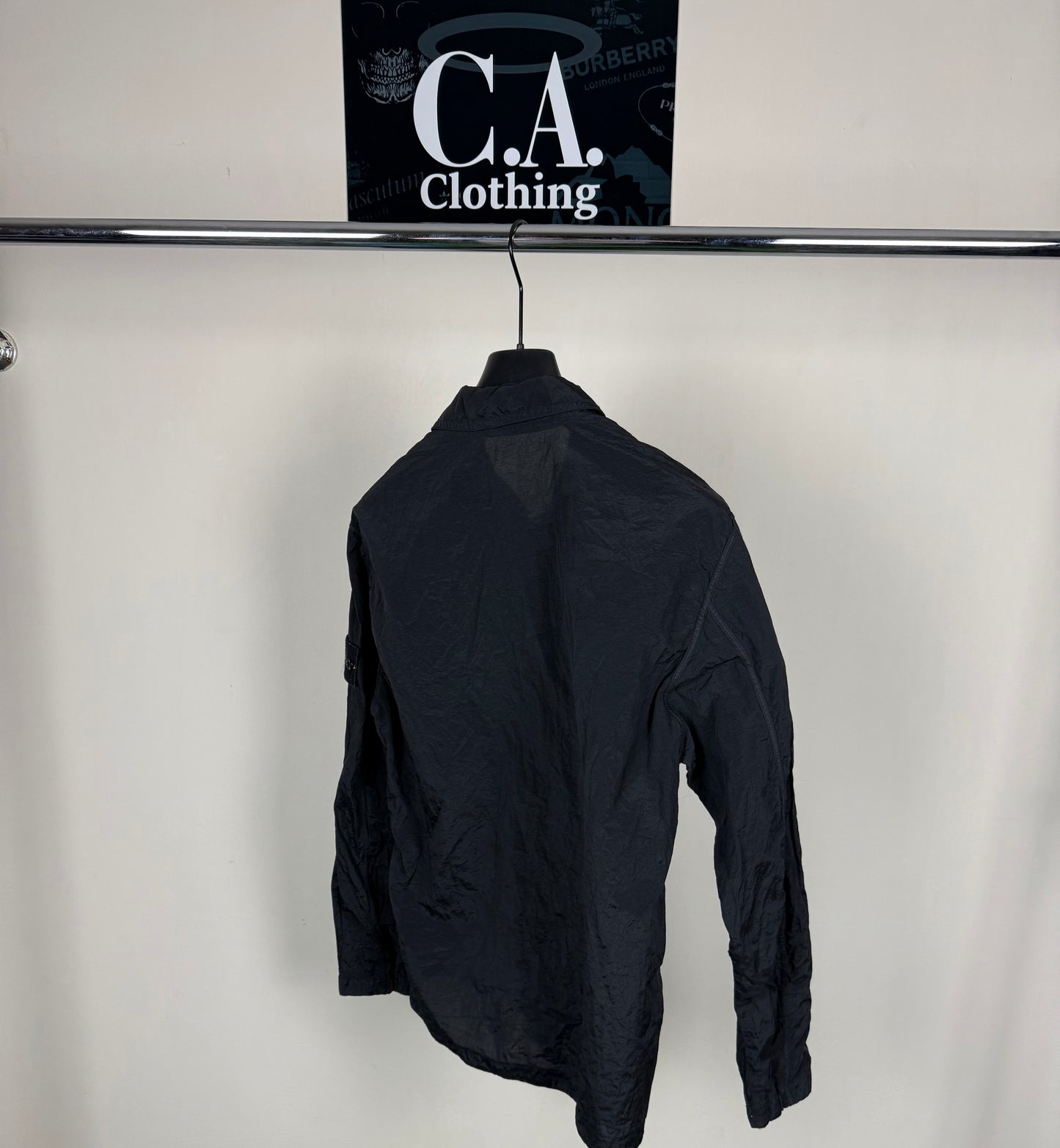 Stone Island Nylon Metal Overshirt (L)