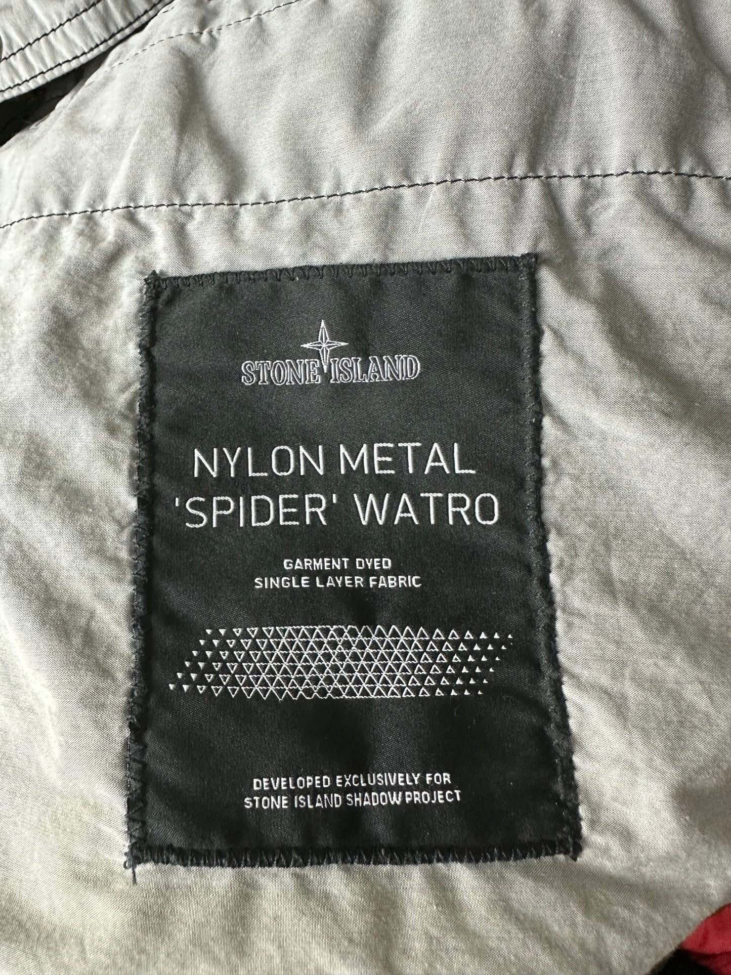 Stone Island Shadow Project Nylon Metal Spider Watro (M) Fits (L)/(XL)