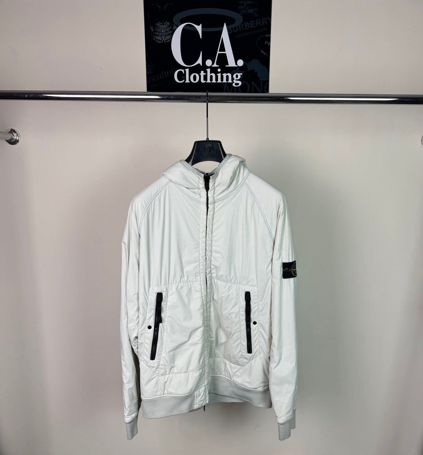 Stone Island Reversible Comfort Tech Composite Polartec Alpha Technology Jacket Size (L)
