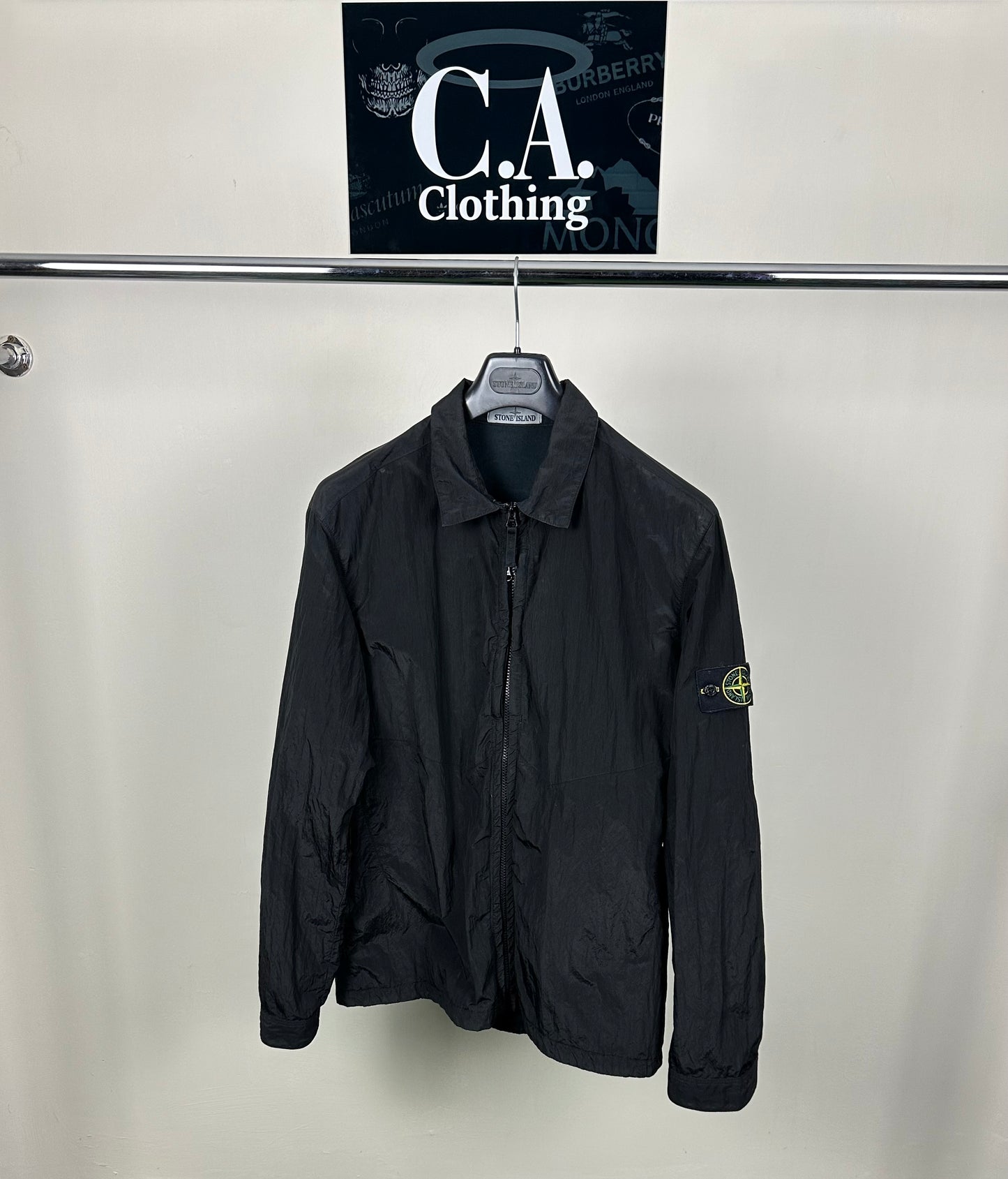 Stone Island Nylon Metal Overshirt Size (XL)