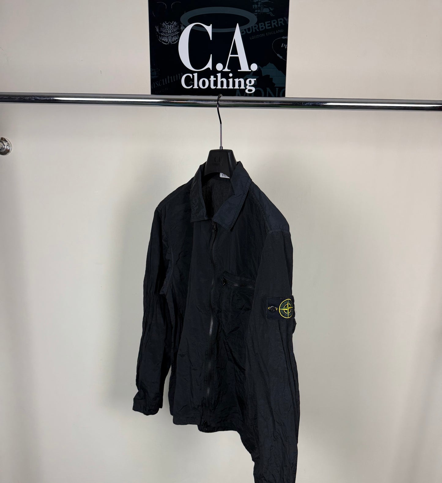 Stone Island Nylon Metal Overshirt (L)