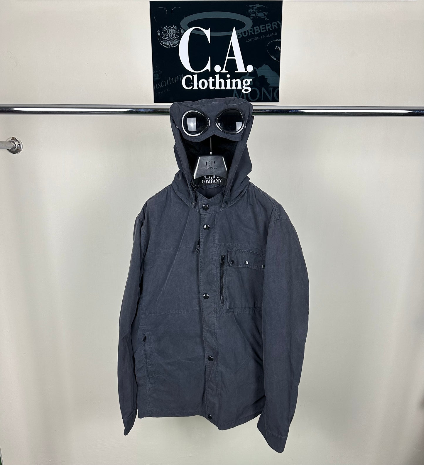 CP Company 50 Fili Goggle Overshirt Size (XL) Fits (L)