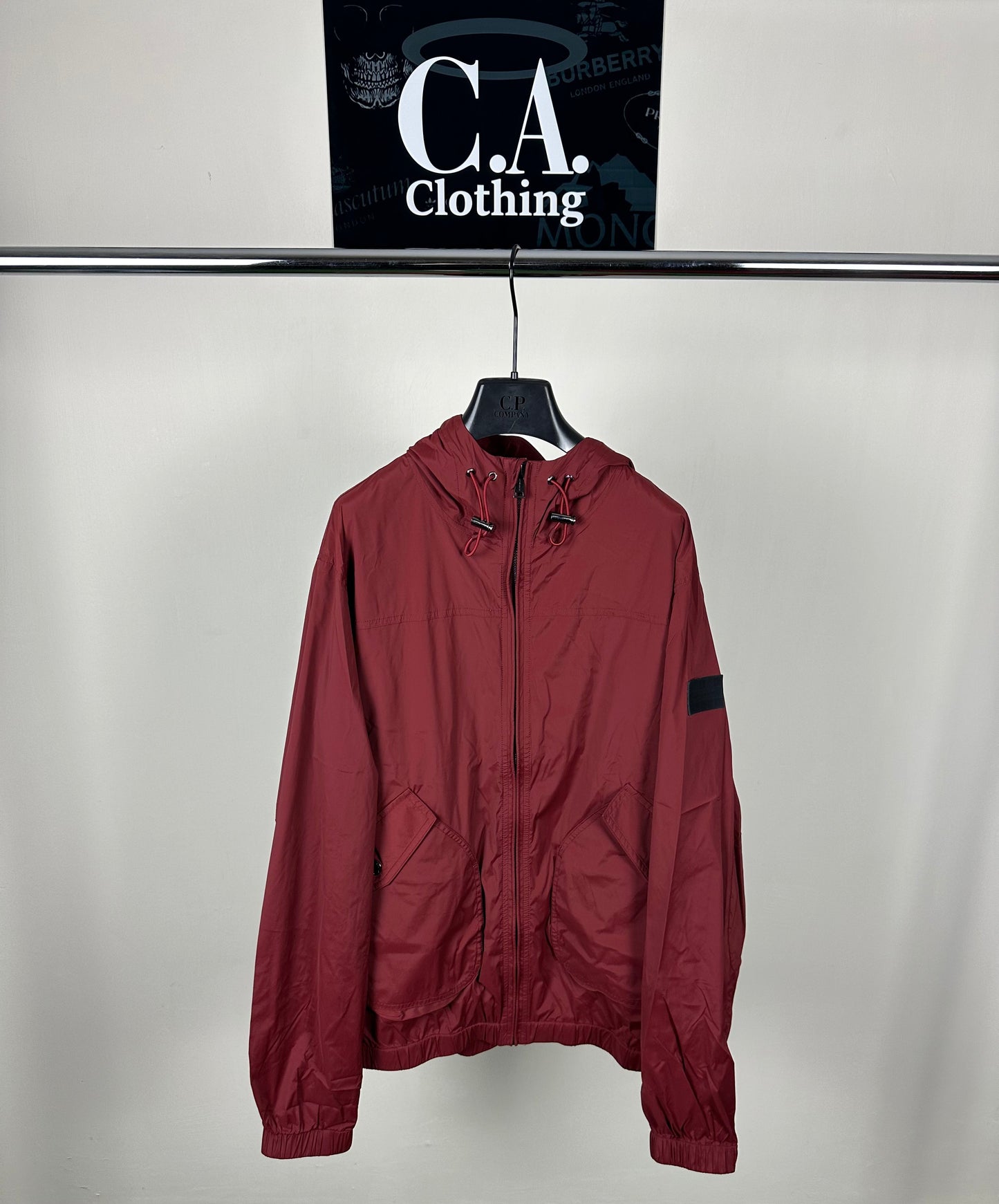 Aquascutum Dark Red Jacket Size (XL)