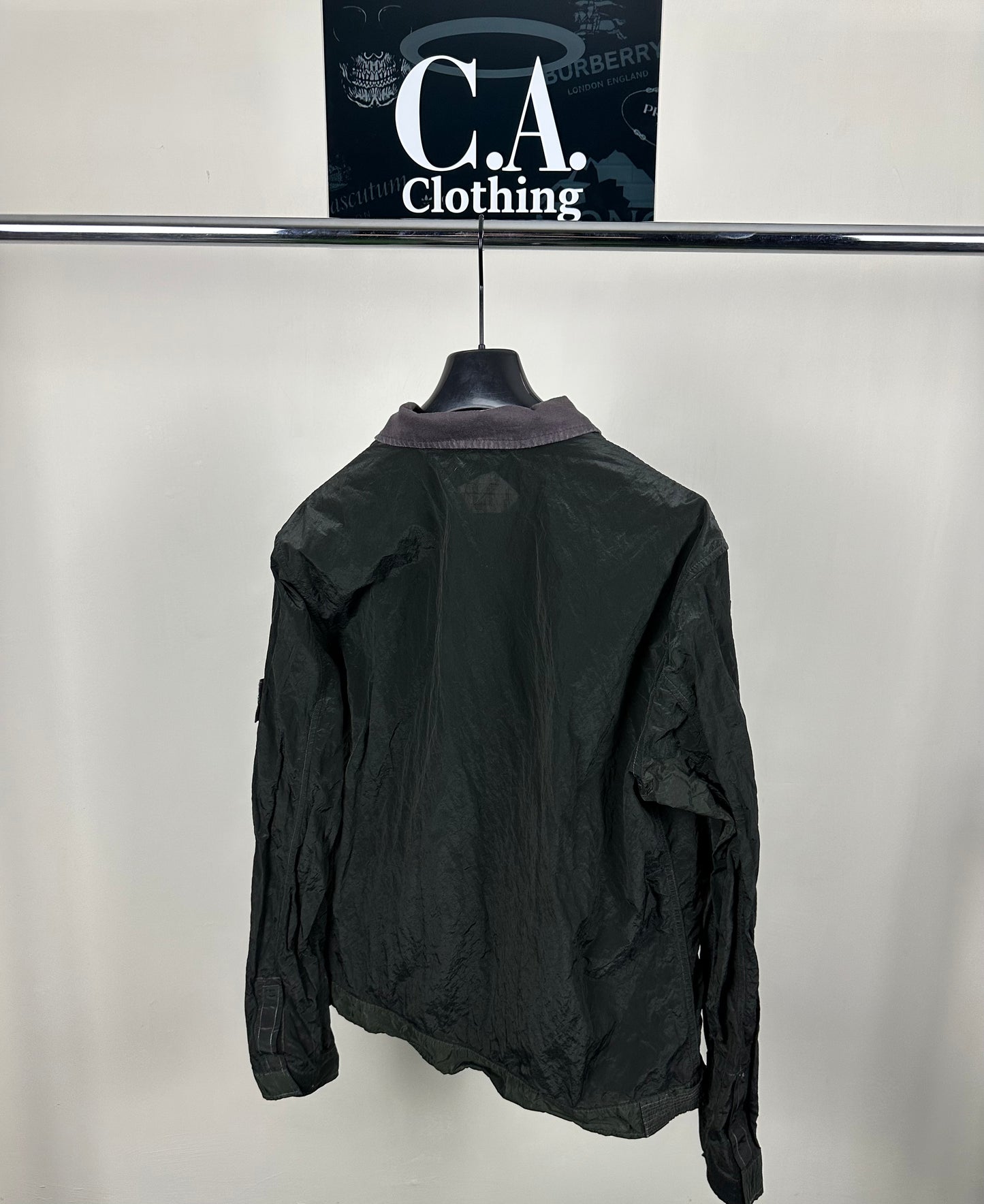Stone Island Nylon Metal Overshirt Size (XL) Fits (L)
